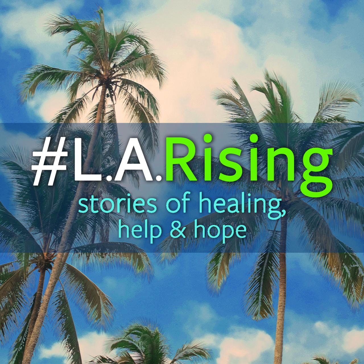 L.A. Rising Podcast Logo